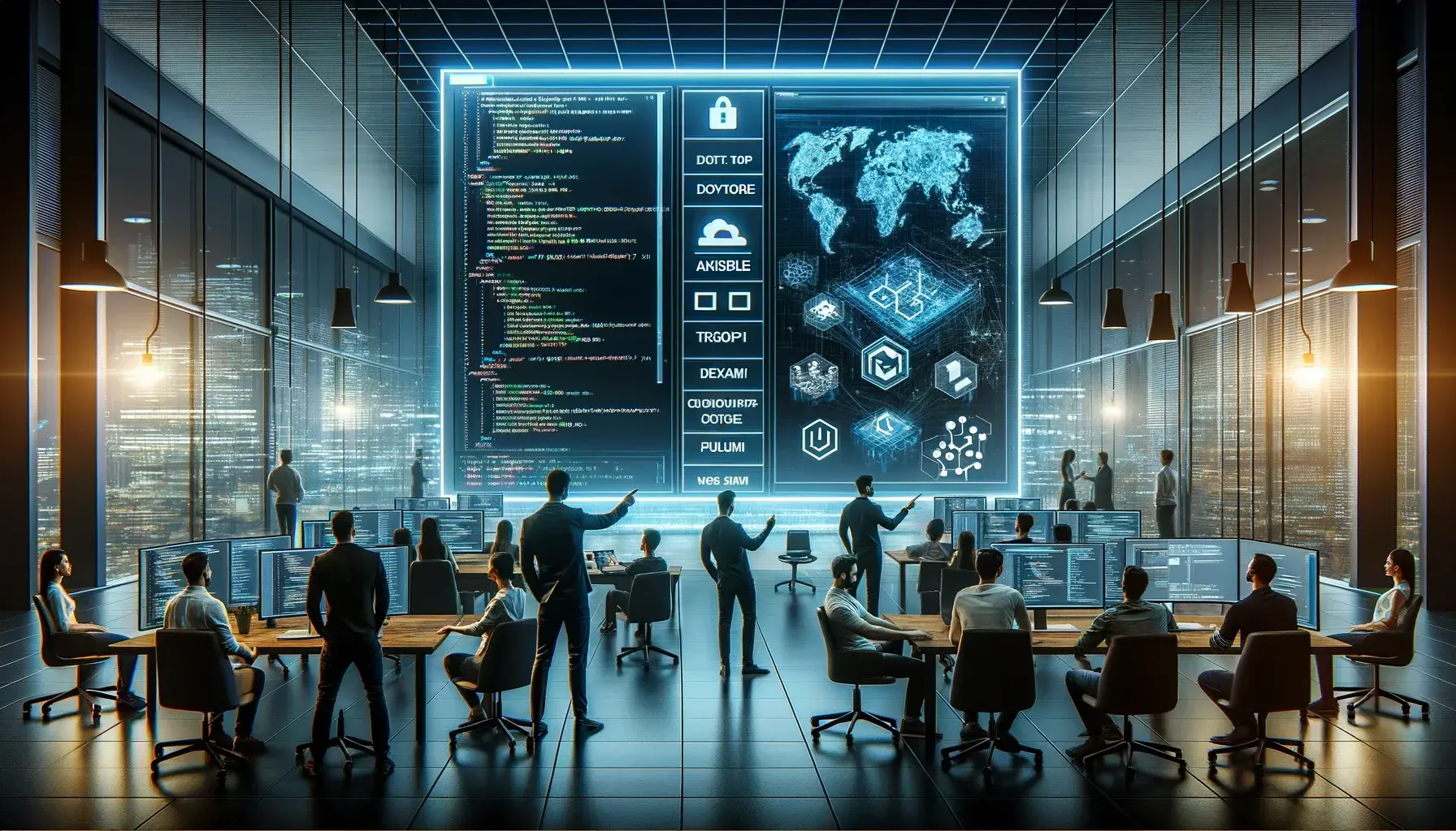 Blockchain illustration