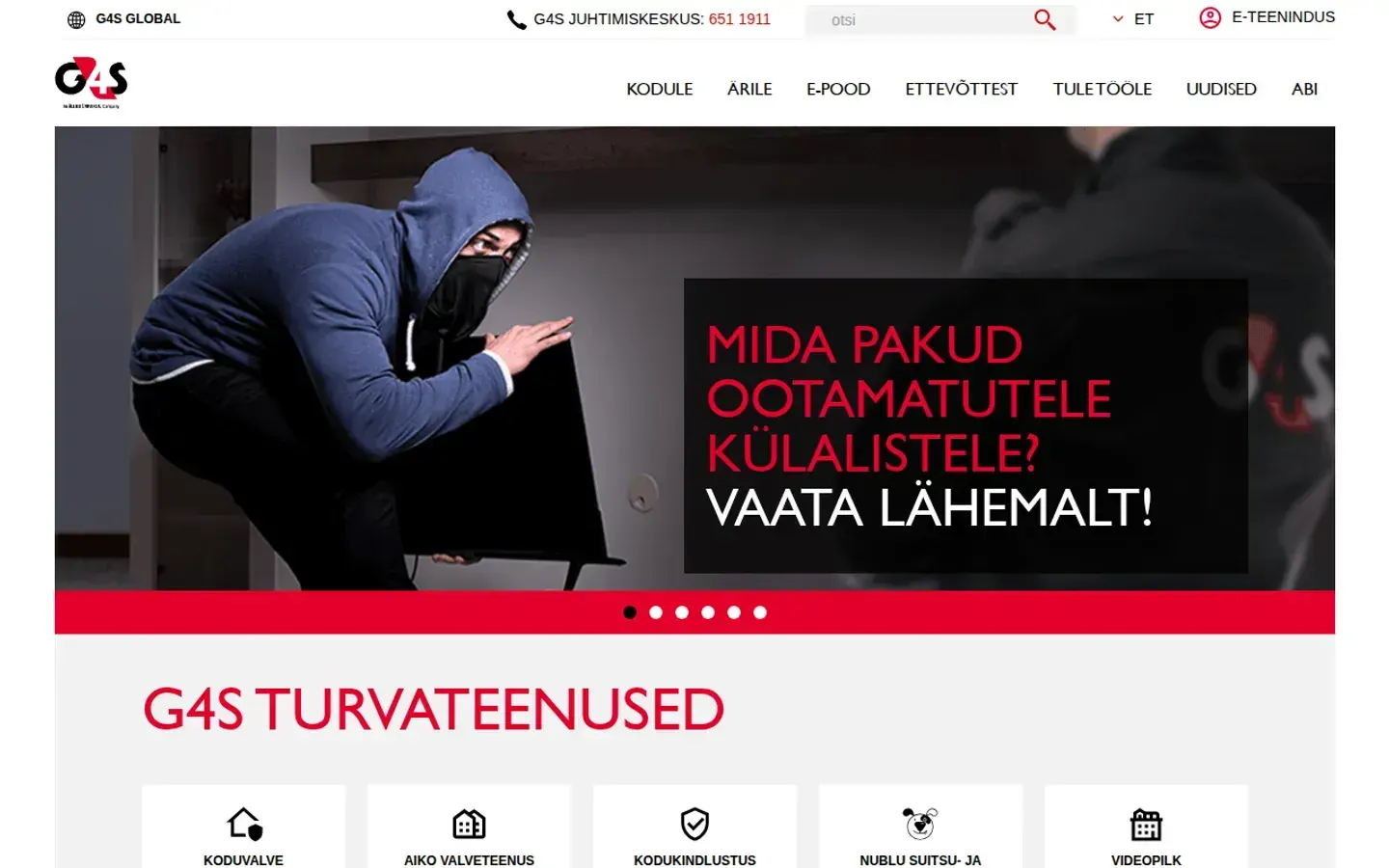 G4S Siseveeb